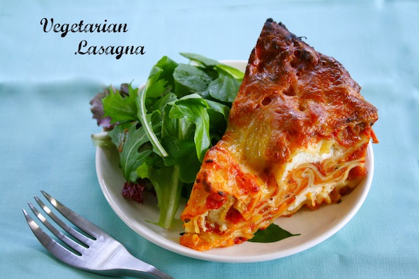 Crock Pot Vegetarian Lasagna #MamaSabeMas