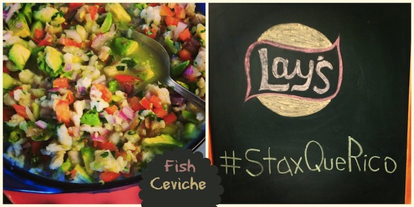 Fish Ceviche (Ceviche de Pescado) Goes So Well With Lay’s #StaxQueRico