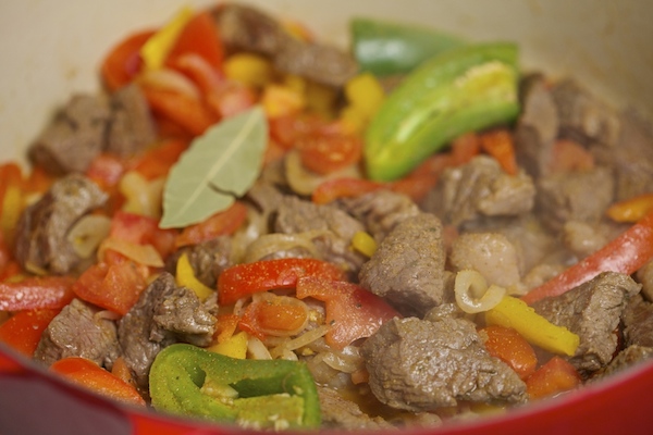 cooked steak with vegetables #ItsPossibleWithBarilla