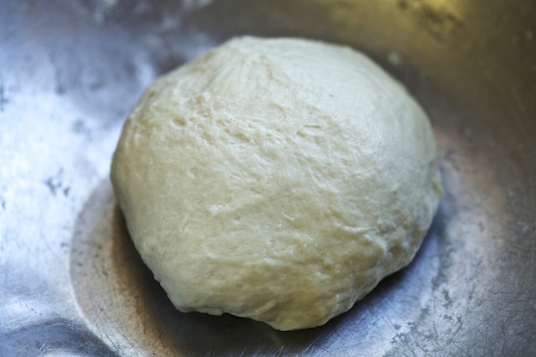 smooth flour tortilla dough