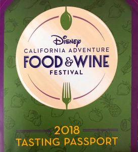 Tasting Passport for DCA Food & Wine 2018