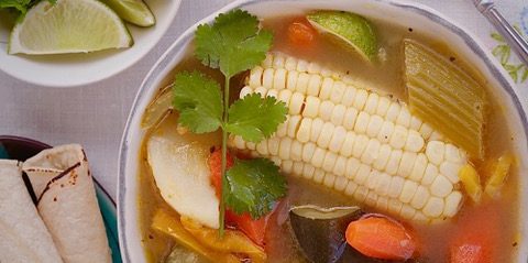 Caldo De Vegetales – Mexican Style Vegetable Soup