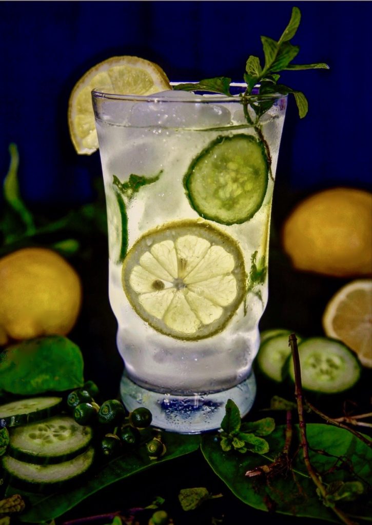 Cucumber Mint Lemonade can also be called Limonada De Pepino y Yerba Buena.