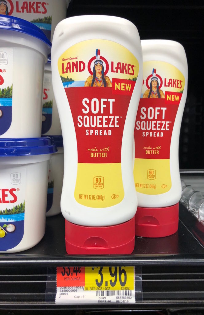 Find Land O' Lakes Soft Squeeze Spread made with real butter at Walmart