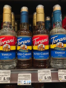 Torani products at Ralph's!