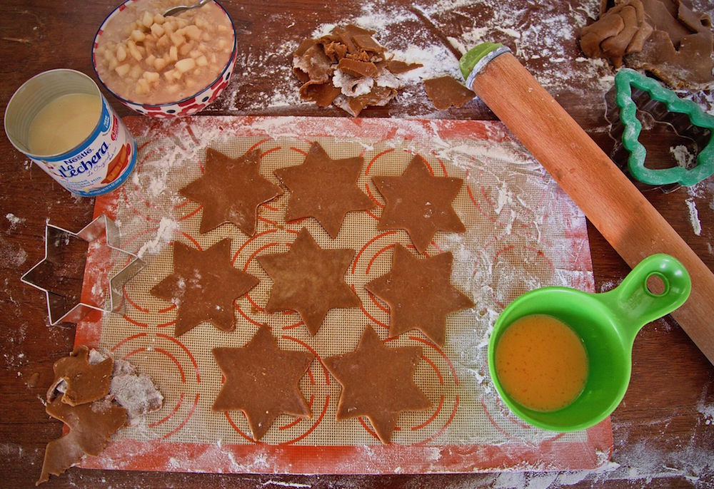 Gingerbread star cutout