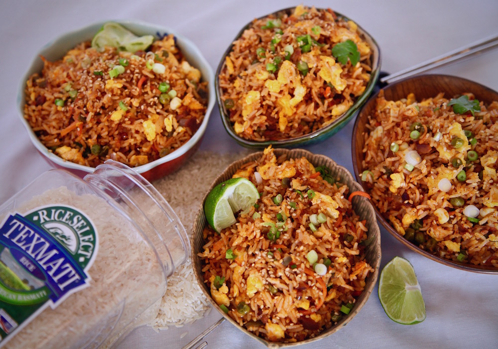Soy Chorizo Fried Rice is the best when you cook with RiceSelect Texmati!