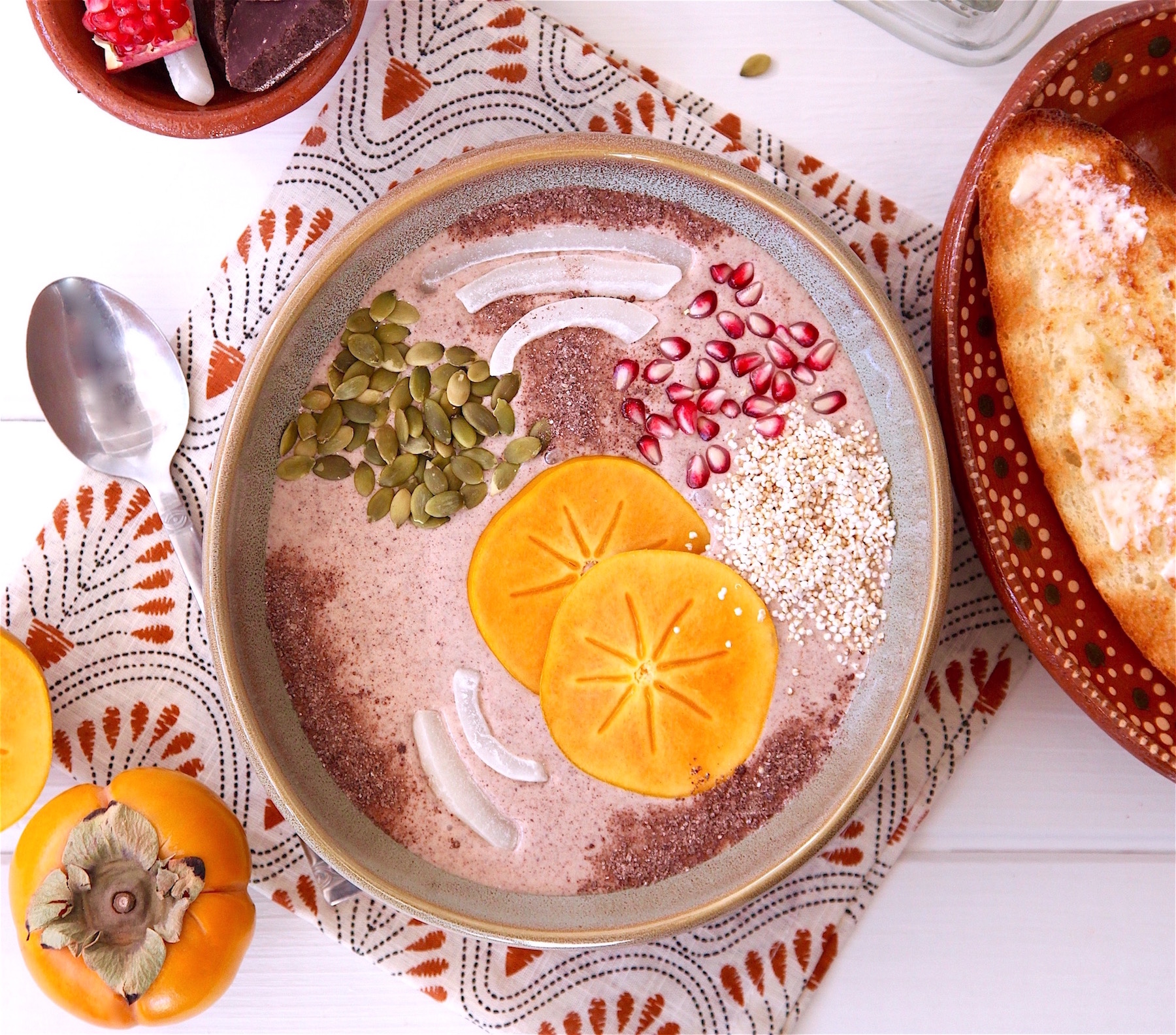 Mexican Chocolate Smoothie Bowl